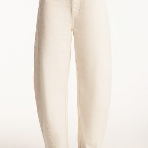 SET X PARKE HORSESHOE JEANS - CREAM