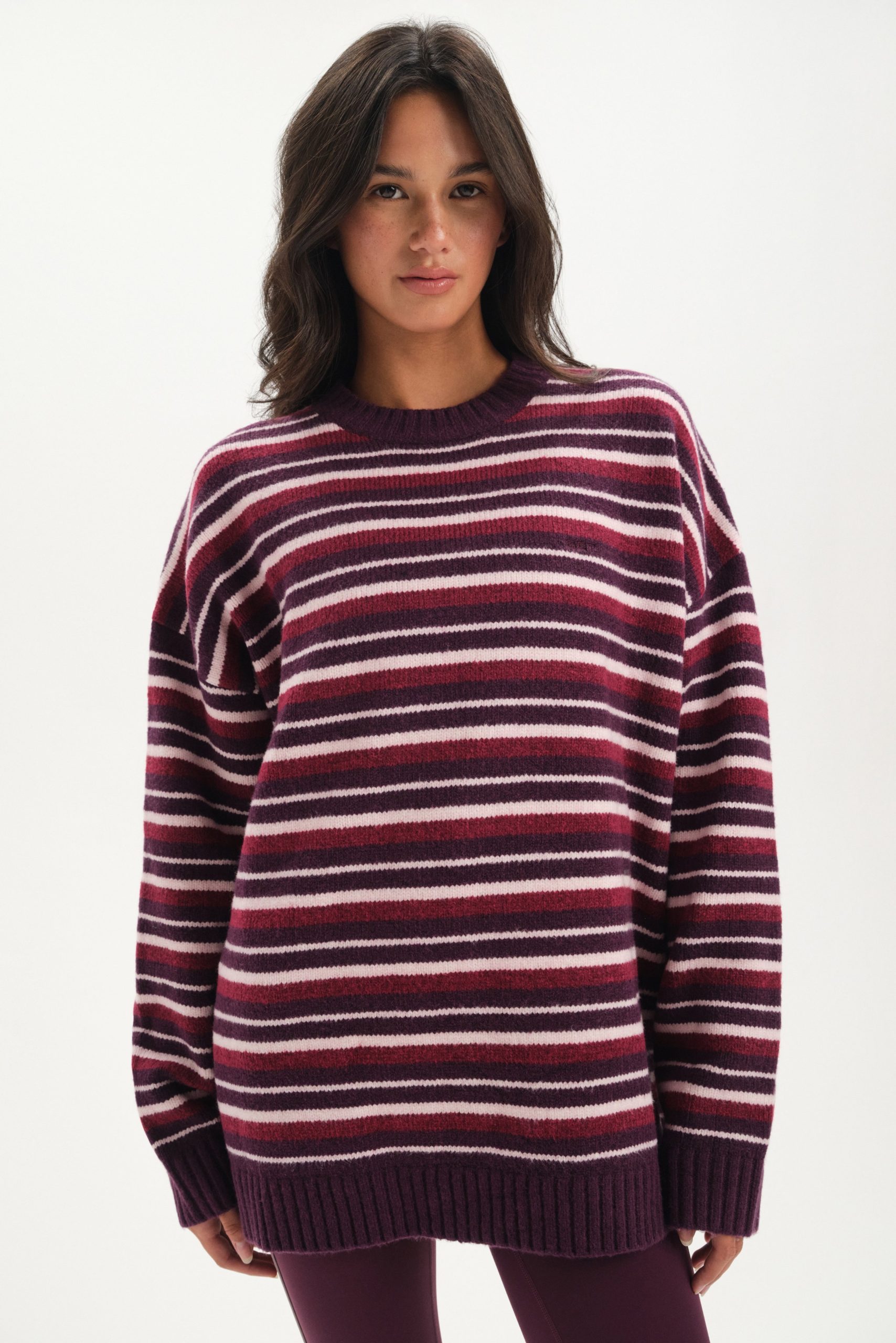 STUDIO KNIT STUDIO KNIT CREWNECK - POPPY