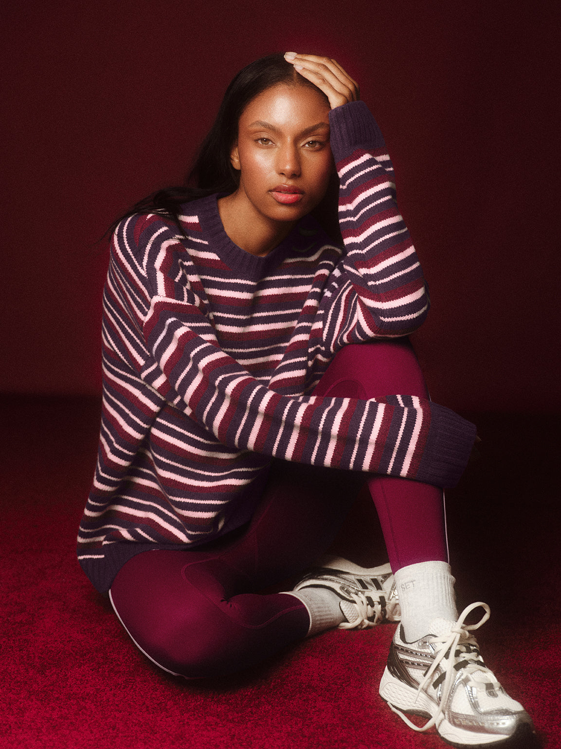 STUDIO KNIT STUDIO KNIT CREWNECK - POPPY - Image 2