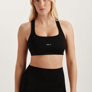 SPORTBODY® SPORTY DRILL BRA - ONYX