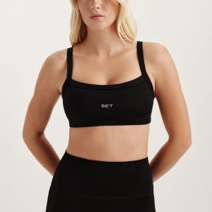 SPORTBODY® SPORTY SCOOP BRA - ONYX