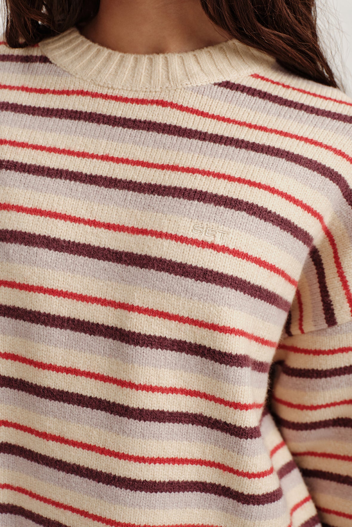 STUDIO KNIT STUDIO KNIT CREWNECK - SONNET - Image 5