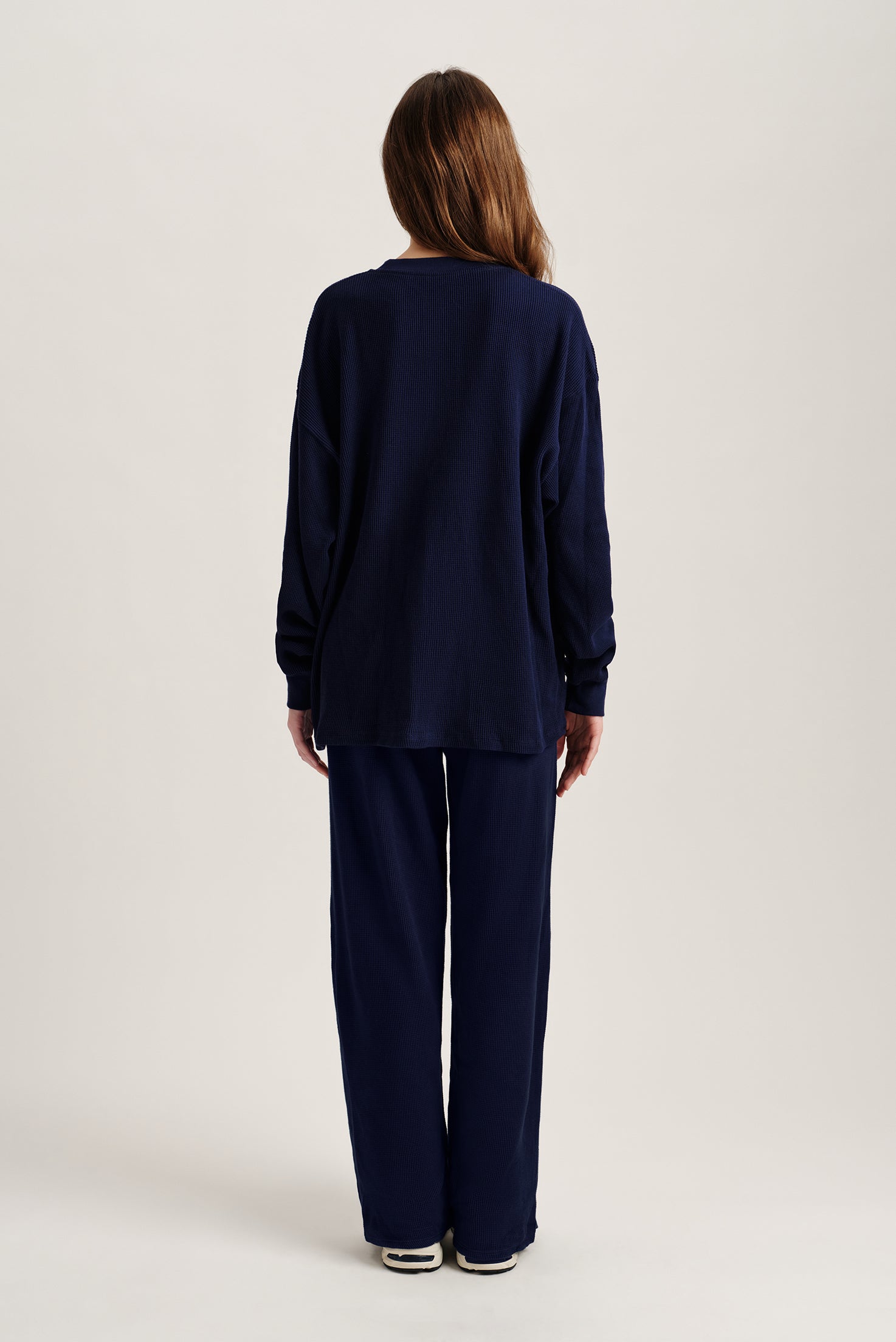 WAFFLE LOUNGE STRAIGHT LEG PANTS - TETHER - Image 4