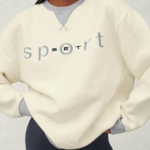 MIDWEIGHT SWEATS STAPLE VINTAGE CREWNECK - WORN