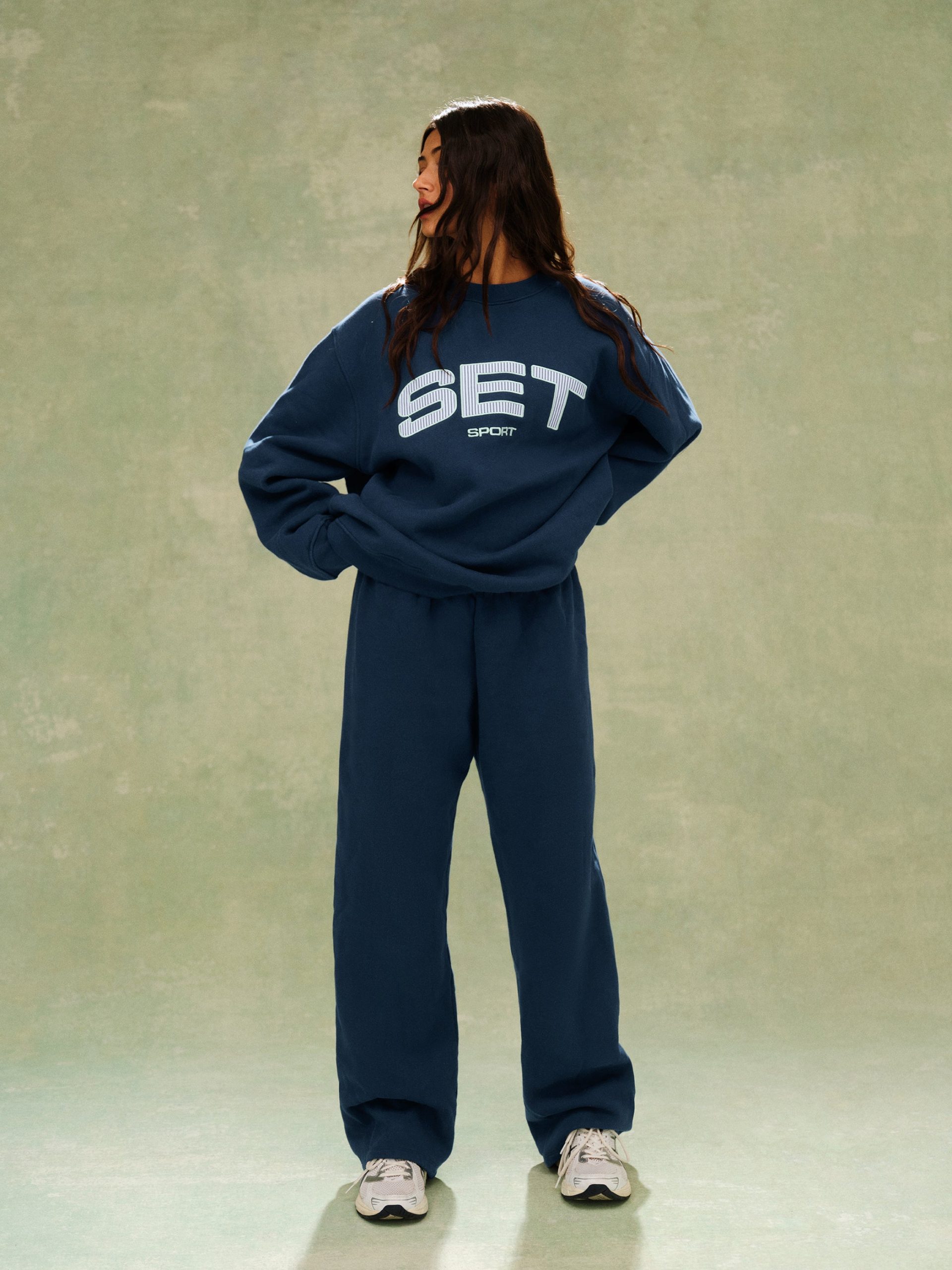 MIDWEIGHT SWEATS STAPLE STRAIGHT LEG SWEATPANTS - SPEARMINT - Image 2