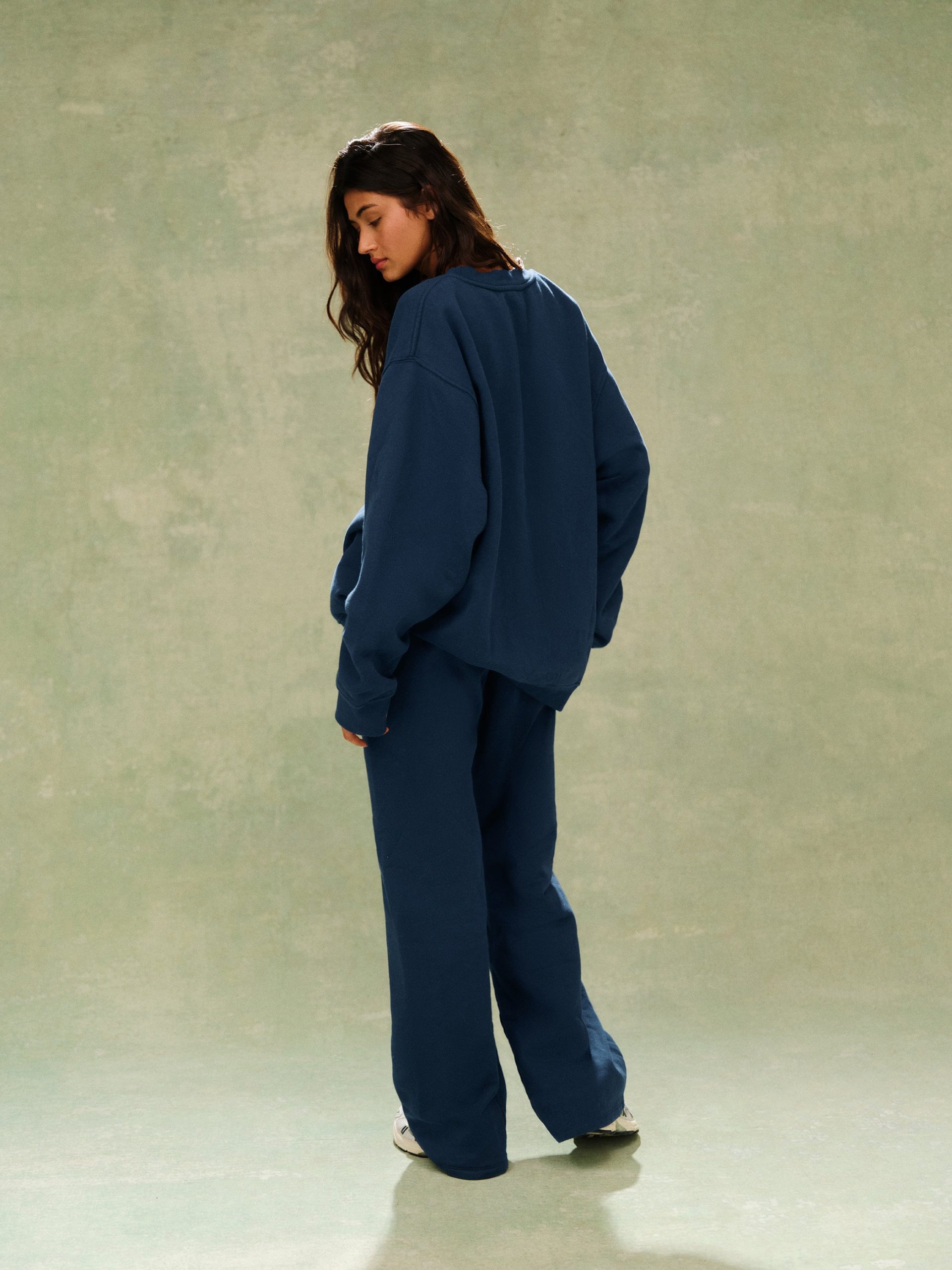 MIDWEIGHT SWEATS STAPLE STRAIGHT LEG SWEATPANTS - SPEARMINT - Image 3