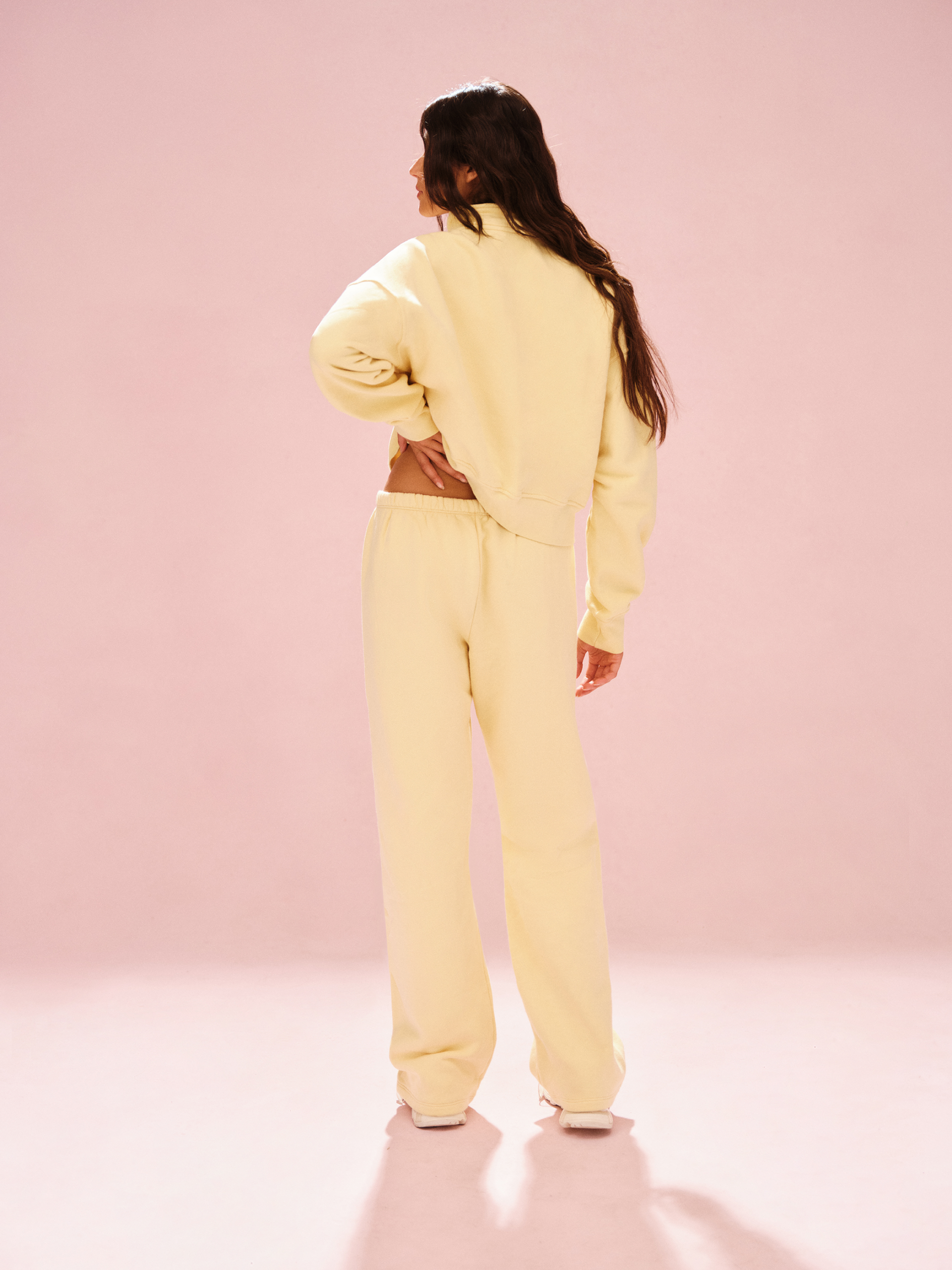 MIDWEIGHT SWEATS STAPLE STRAIGHT LEG SWEATPANTS - ORANGE SODA - Image 4