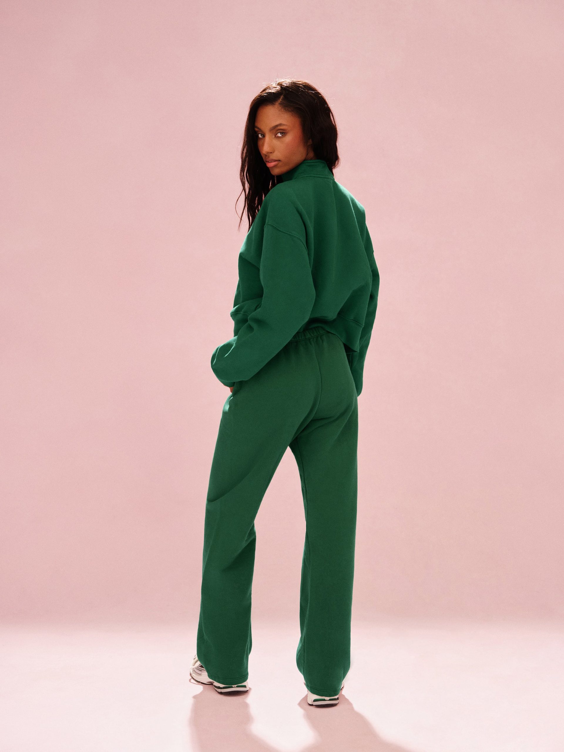 MIDWEIGHT SWEATS STAPLE SET FUNNEL ZIP - LAWN - Image 3