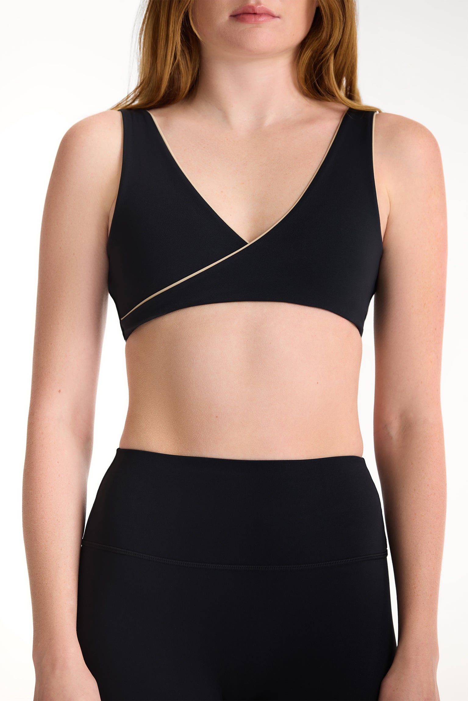 BREATHE CONTRAST WRAP BRA - MARLIN - Image 3