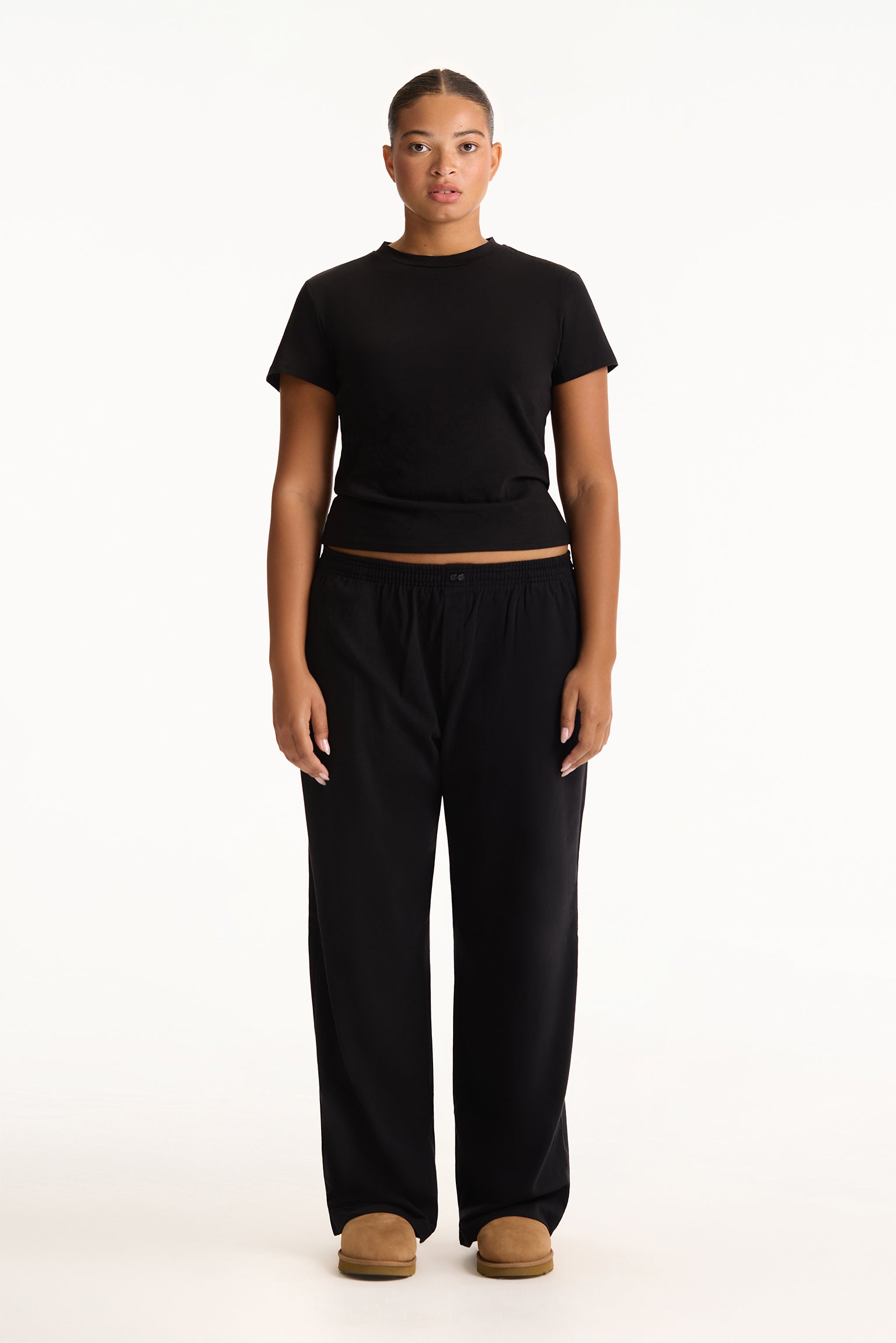 CLASSIC COTTON DAILY STAPLE TEE - ONYX - Image 2