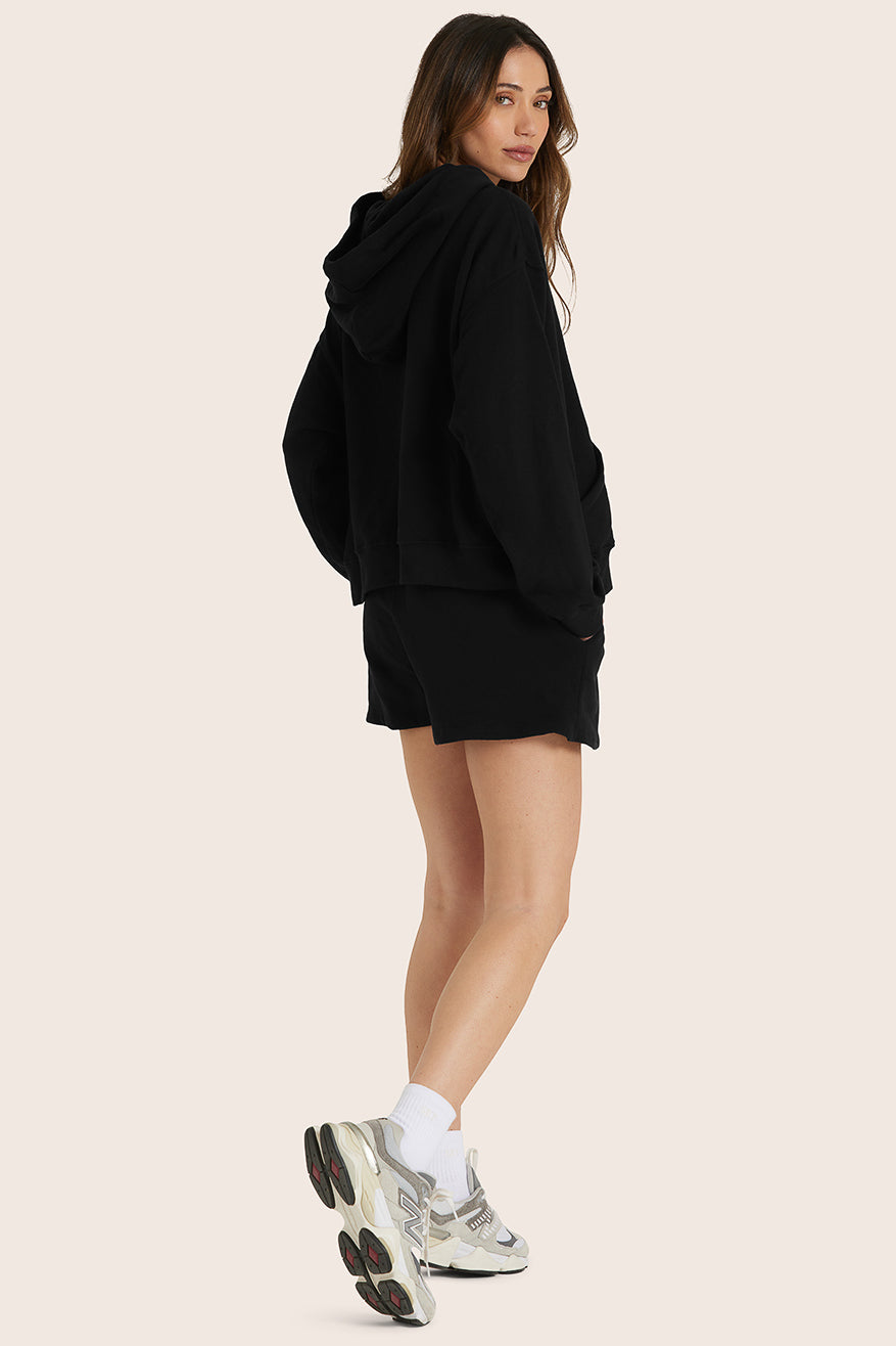 LIGHTWEIGHT SWEATS CLASSIC VINTAGE SWEAT SHORTS - ONYX - Image 3