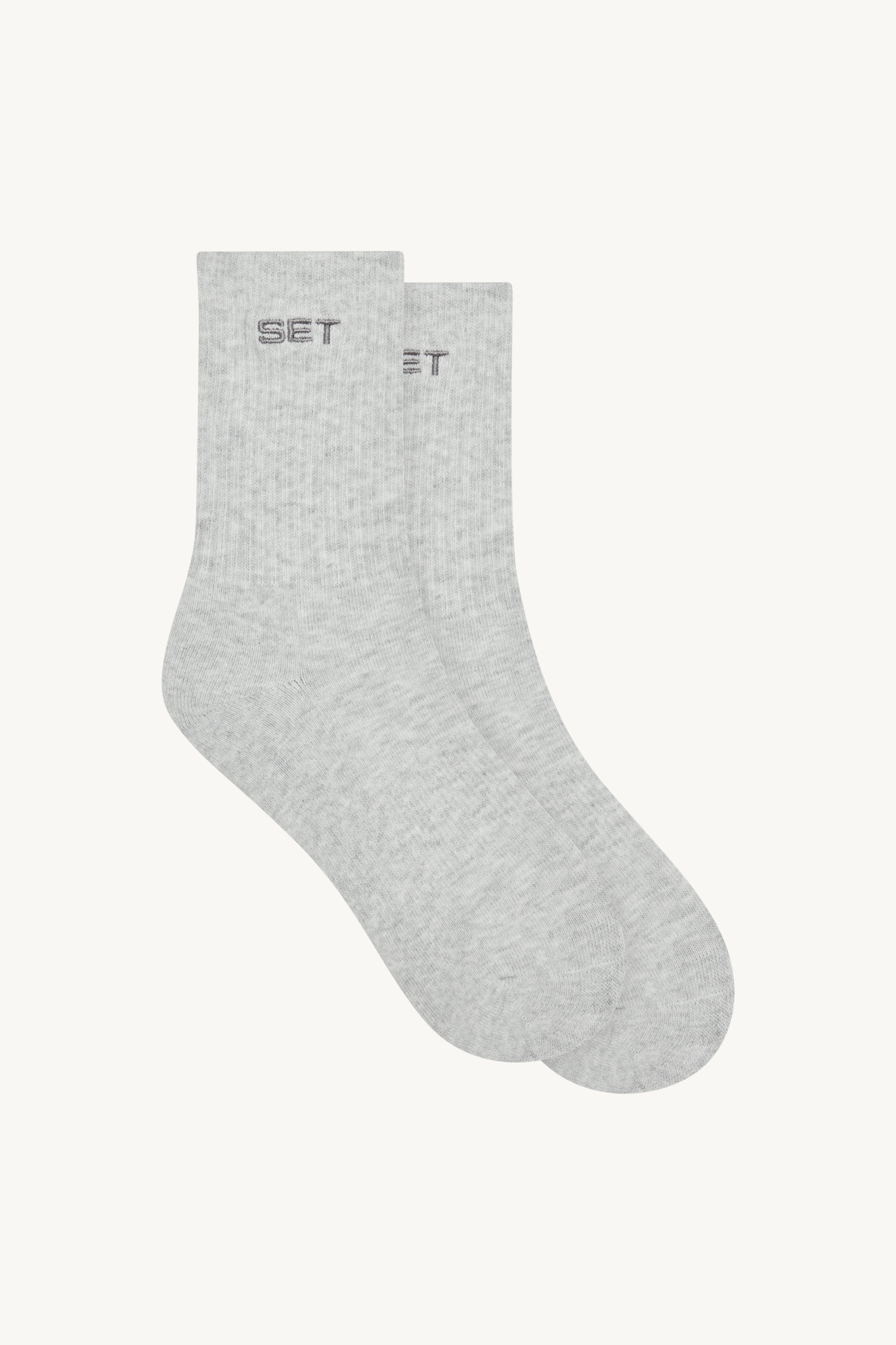 SET SOCKS (3 PACK) - WHITE/HEATHER GREY/ONYX - Image 3